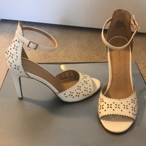 Lauren Conrad white high heels
